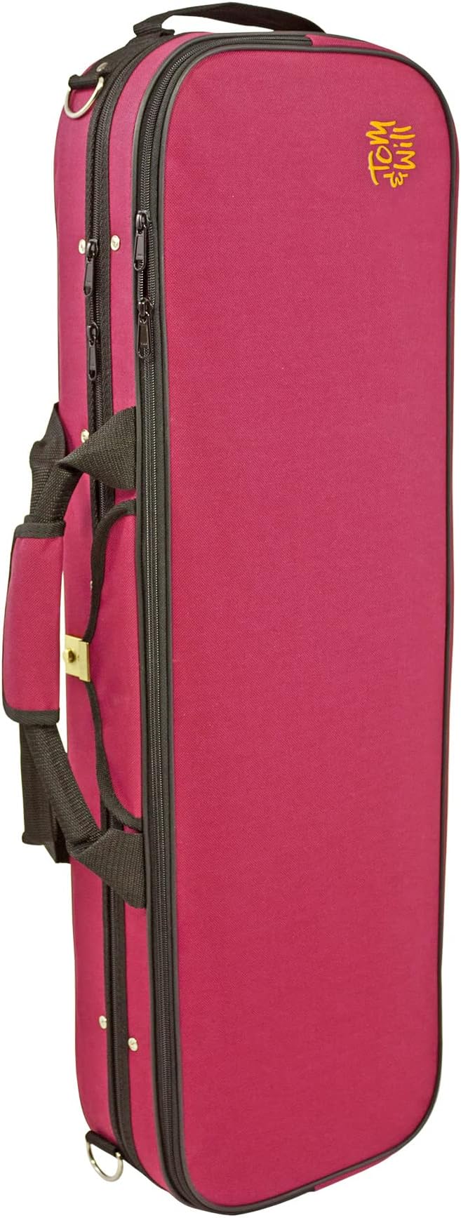 Tomandwill 43VL 4/4 Size Classic Violin Case - Burgundy