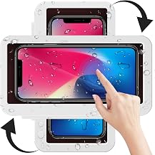360° Rotating Shower Phone Holder for Bathroom Waterproof with Touch Screen