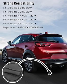 KD35-42-250A KD3542250A Fuel Gas Cap Fit for Mazda 3 6 CX-3 CX-5 CX-9