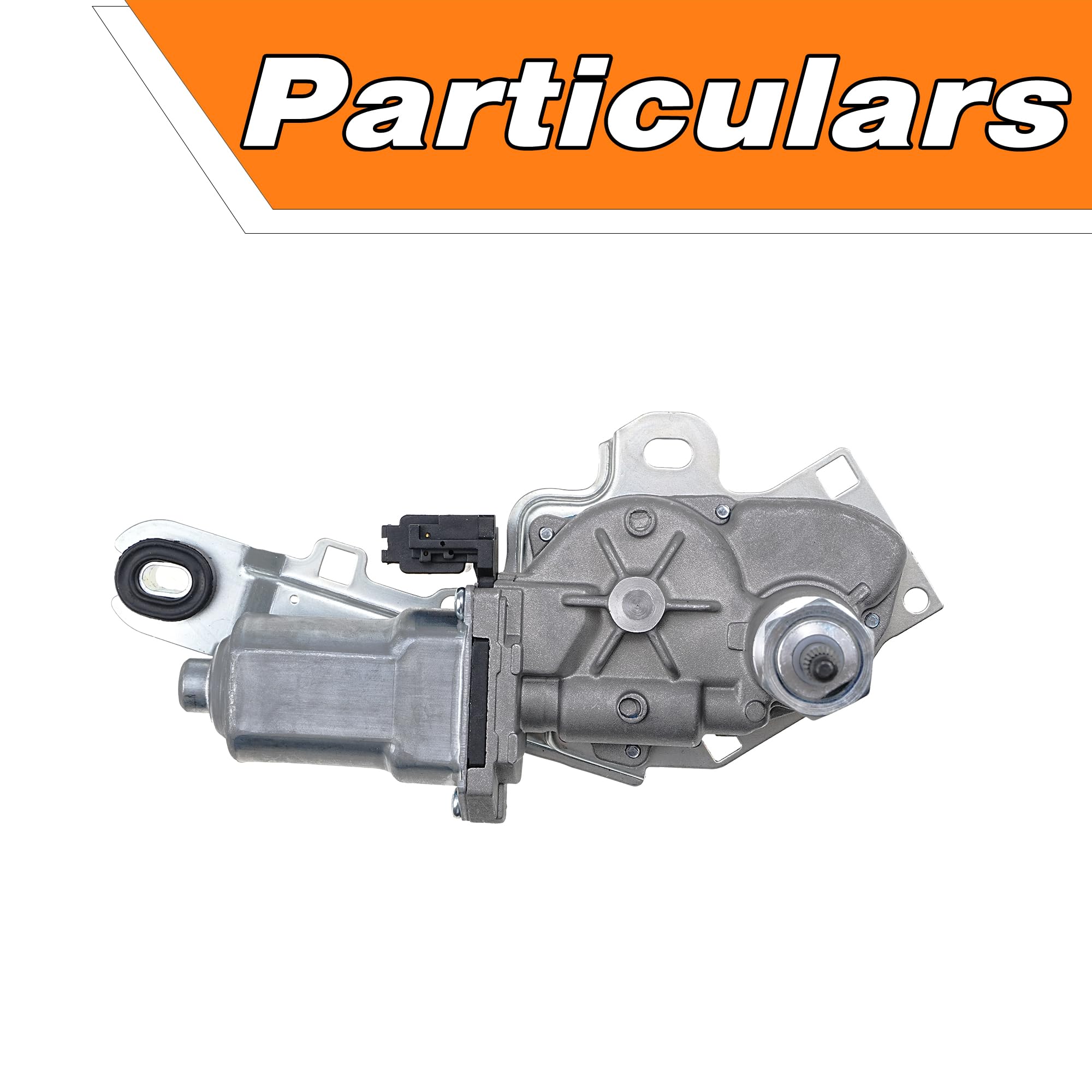 Motore tergicristallo posteriore compatibile per Citroen C1, Peugeot 108, Toyota Aygo 2014-2021 Ricambio # B001099280 85130-0H061 851300H051
