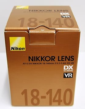 Nikon AF-S DX NIKKOR 18-140mm f/3.5-5.6G ED VR Nikon DX Format High Magnification Zoom Lens