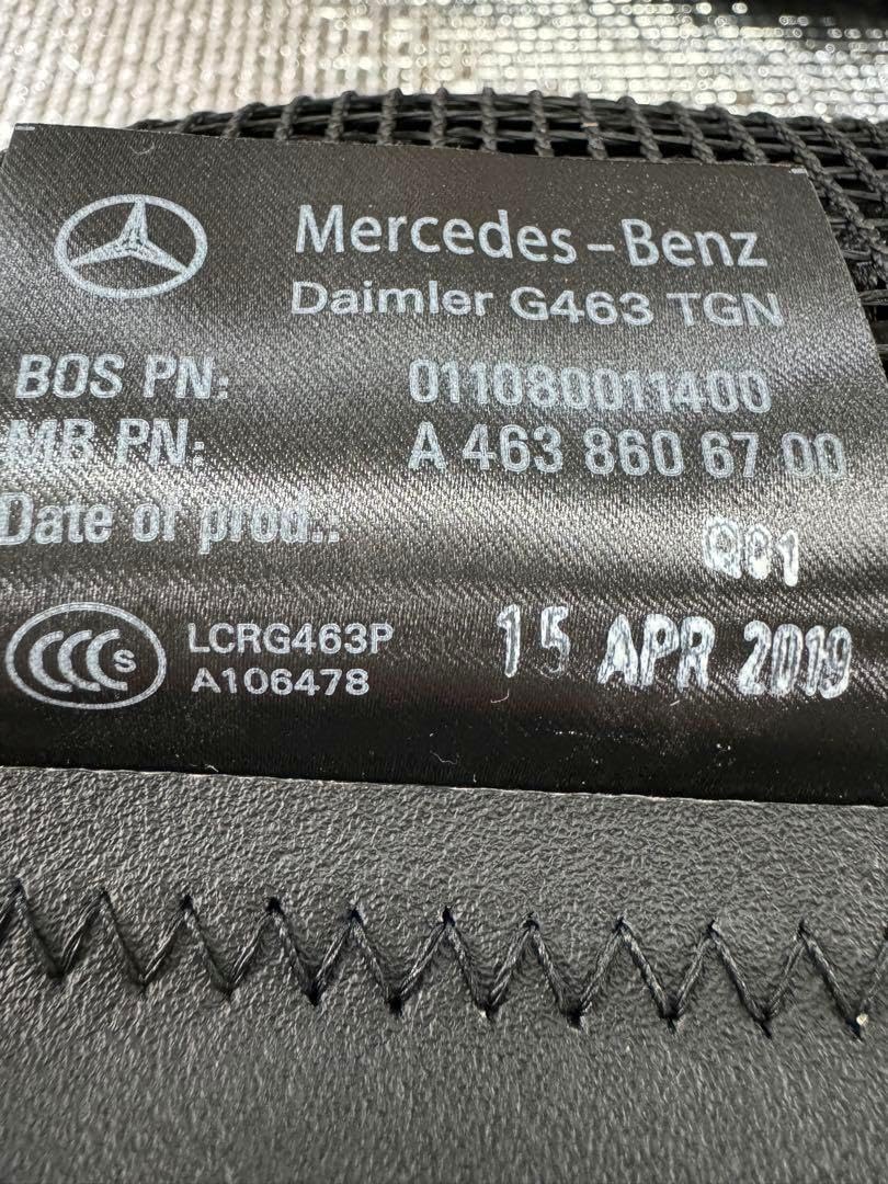 新型 Gクラス W463 純正 ラゲッジネット カーゴネット ベンツゲレンデ