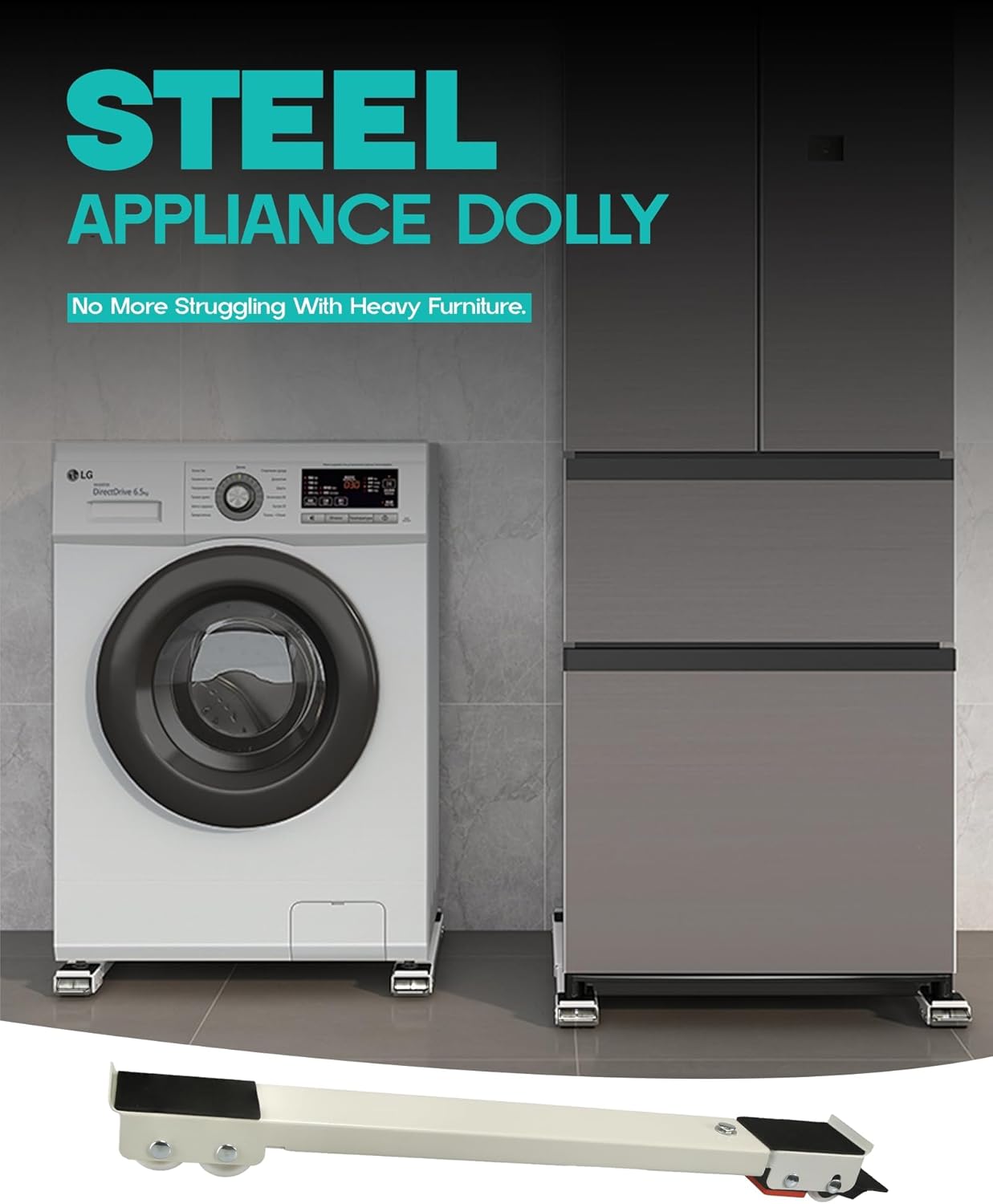 Rulli Regolabili per Traslochi: La Soluzione Ideale per Lavatrici e Asciugatrici!