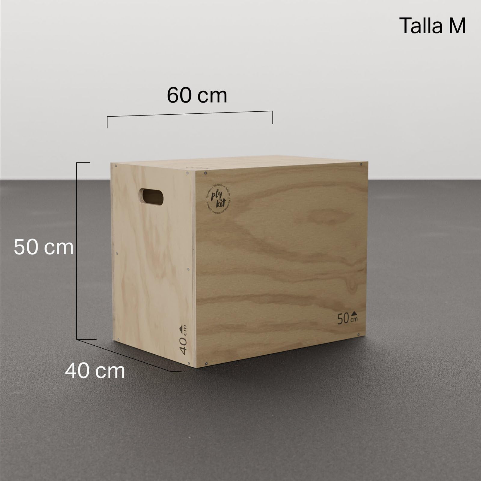 Jump Box cajón pliométrico 60x50x40