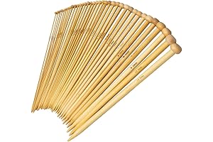 BETYBEDY BAMBOO KNITTING NEEDLES SET