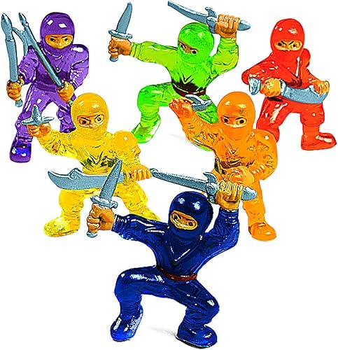 Guerreros ninja de juguete de Fun Express, (1 paquete de 48)