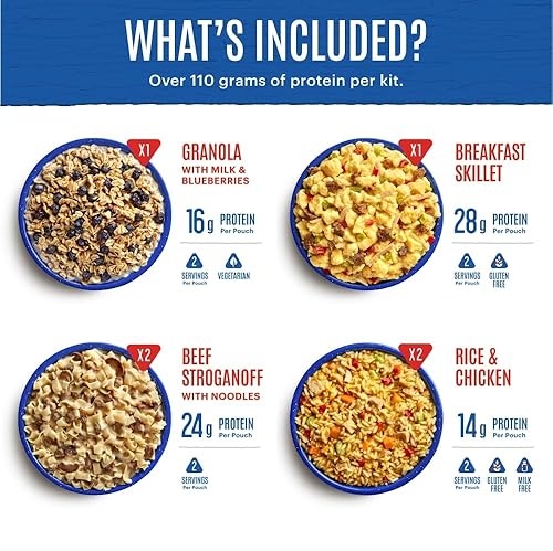 Miniatura 3 de Mountain House Adventure Weekender Kit  Alimentos liofilizados para acampar y mochileros  12 porciones