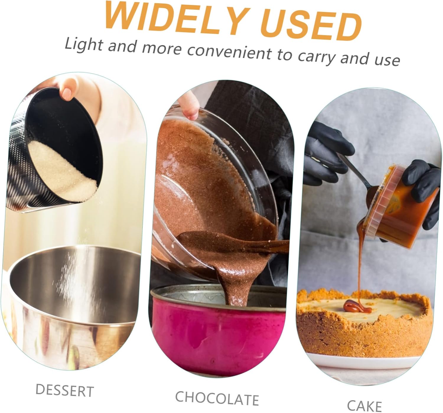 Chocolate Melting Pot Set with Mixing Spoon Double Boiler for Melting Chocolate and Cheese Random Color 2-Piece