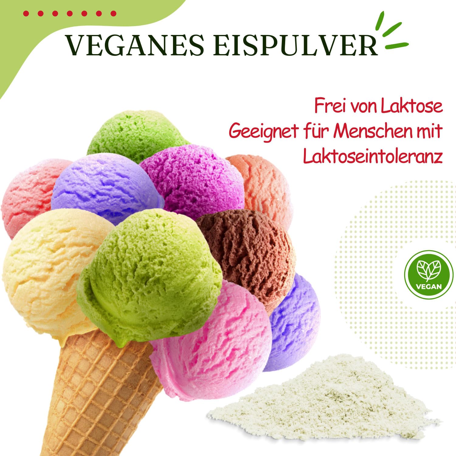 Gino Gelati Joghurt Mascarpone Veganes Eis Pulver 10 Kg Zucker-, laktosefrei, schnelle und einfache Zubereitung, mit natürlichem Aroma, Eispulver für Veganer geeignet, GMO-Frei