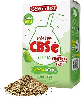 CBSe Silueta Yerba Mate – 500g (1.1 lb) Loose Leaf Herbal Tea – Naturally Flavored Argentine Yerba Mate – Smooth, Balanced, Refreshing