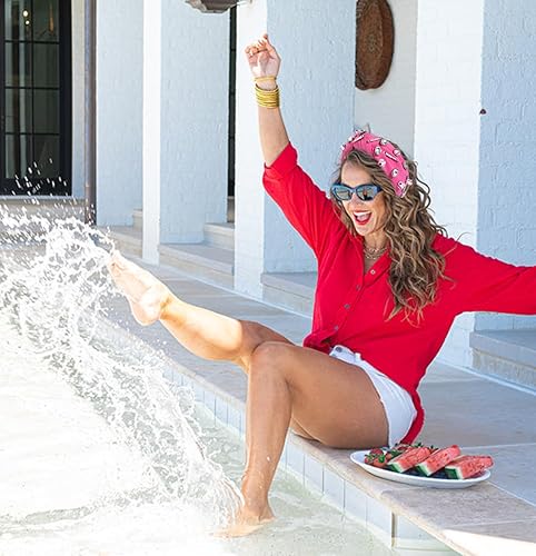 Miniatura 2 de Diadema anudada de béisbol para mujer, con dije de béisbol de cristal brillante, diadema con nudo superior para el día del juego, accesorios de