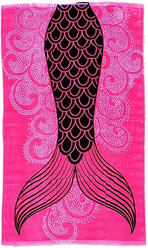 101 BEACH Summer Trendy - Toalla de playa grande con estampado de moda - Personalización disponible (tortuga verde)