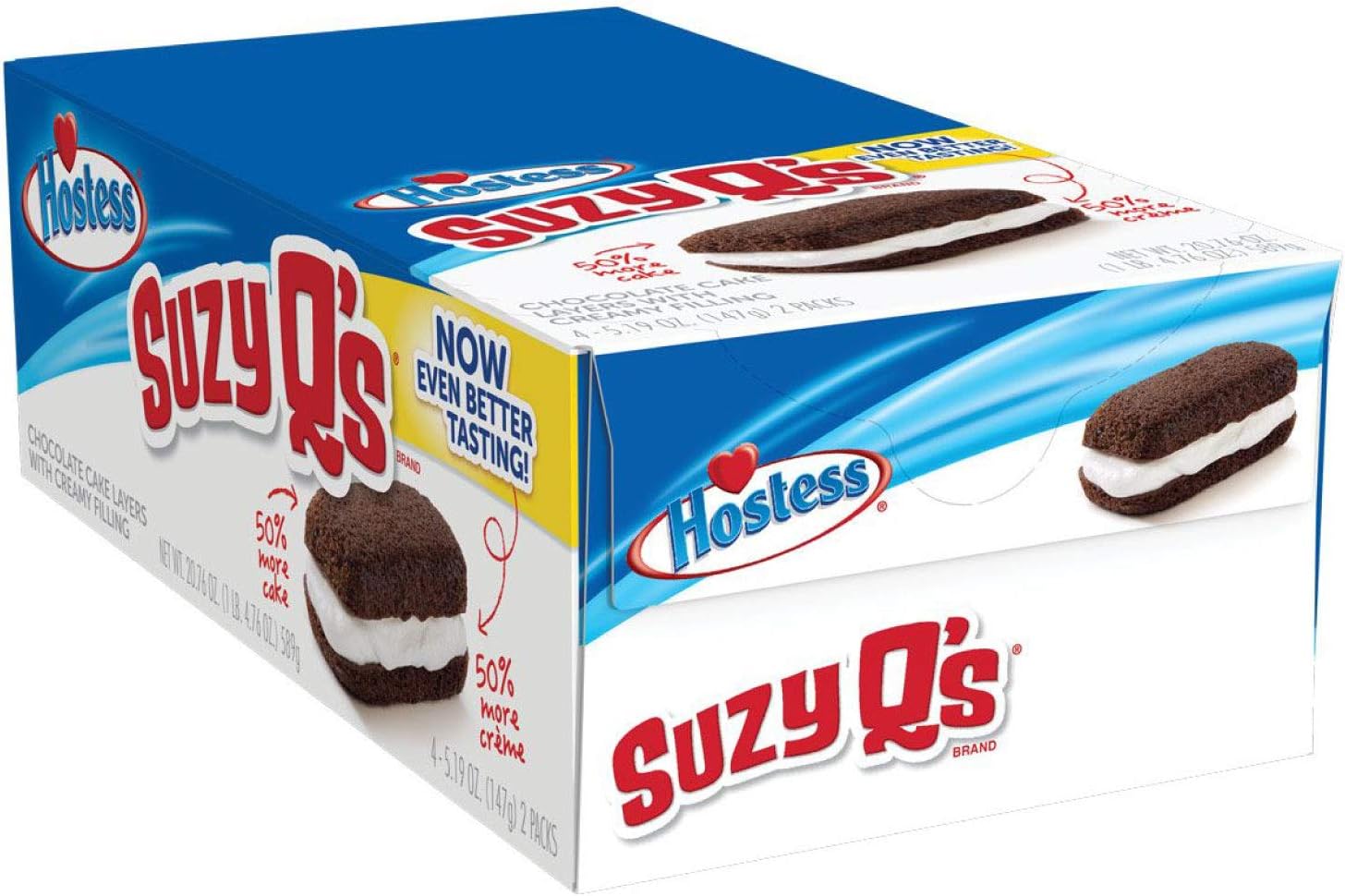 Suzy Q Cakes | 2-Pack (4 Count)