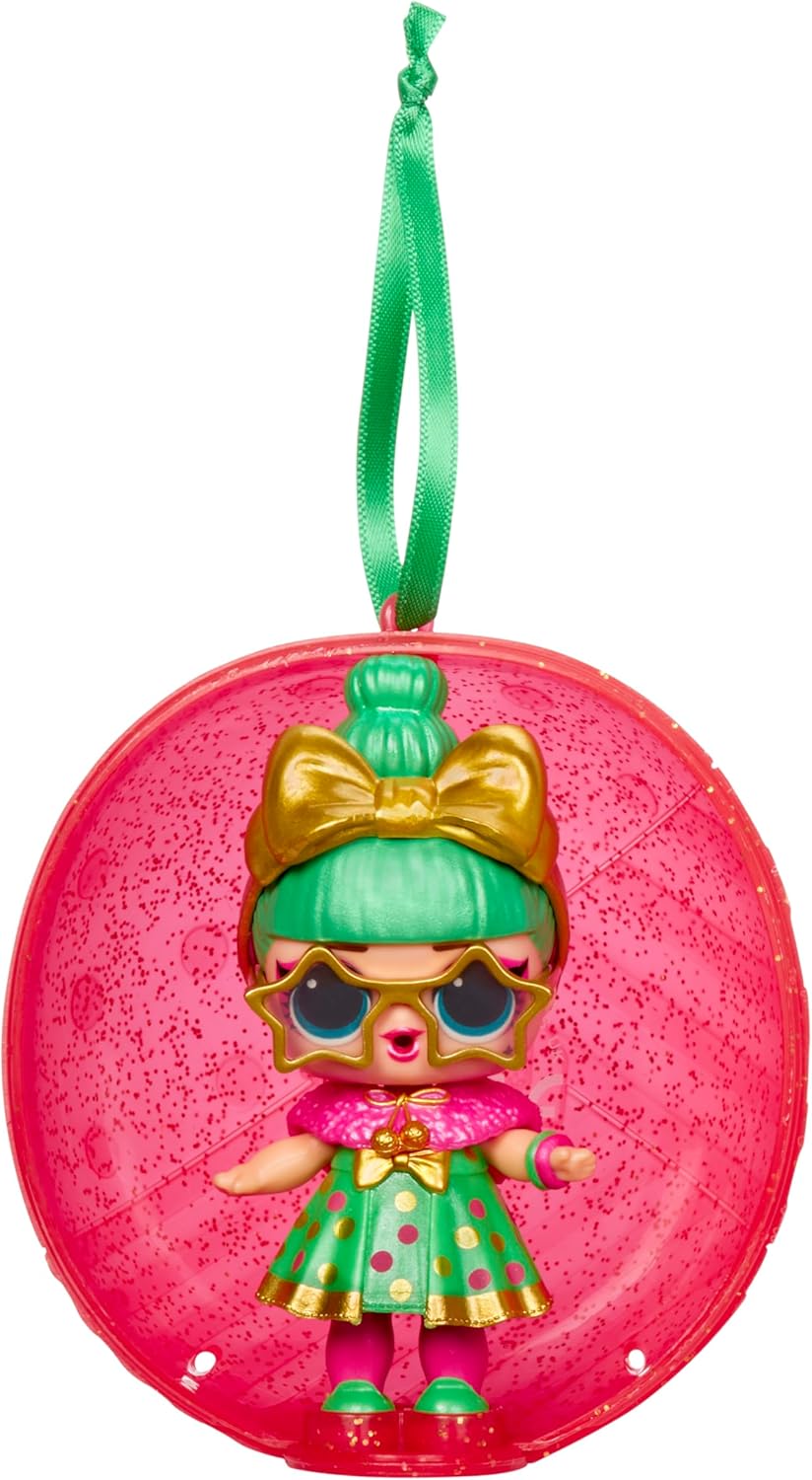 L.O.L. Surprise Holiday Surprise!- Tinsel- with Collectible Doll, 8 Surprises, Holiday Theme, Collectible Dolls, Limited Edition- Great Gift for Girls Age 3+