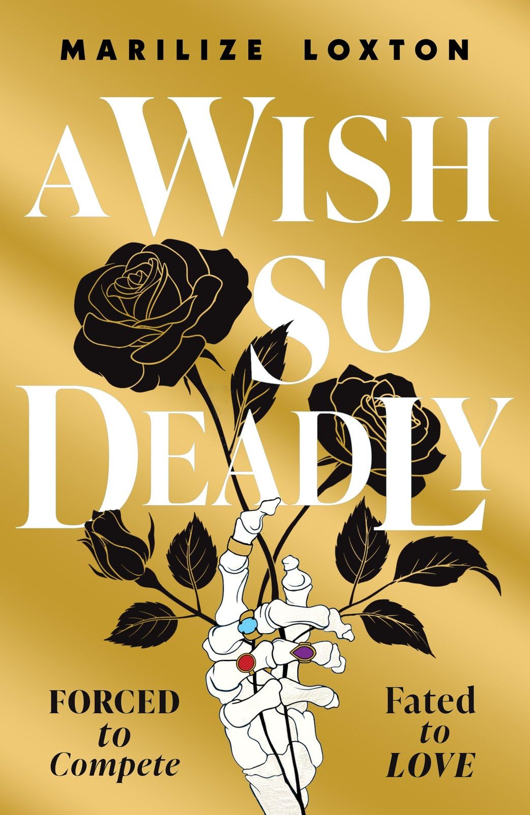 A Wish So Deadly - a deadly tournament with slow burn enemies to lovers tension for YA romantasy readers and fans of Powerless