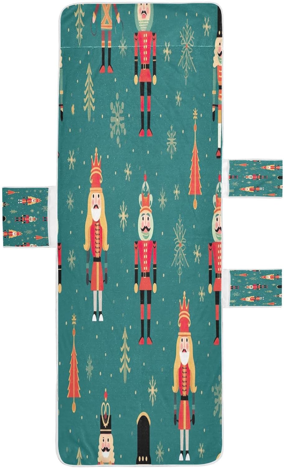 FRMG Christmas Nutcracker Patio Chaise Lounge Covers Beach Chair Cover Beach Chair towel lounge chair towel cover 2012195a