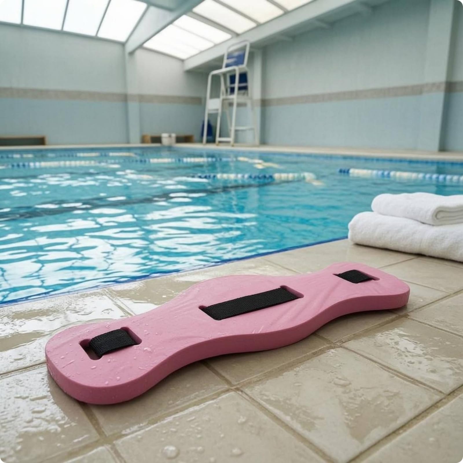 Baoblaze Tavoletta Nuoto Bambini Tavoletta Galleggiante Tavola Allenamento Kickboard Forma Pesce con Tre Fori Presa per Supporto E Bilanciamento Adatta per