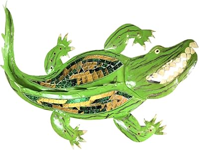 Amazon.com: Liffy Frog Wall Decor Outdoor Metal Art Decorative Glass