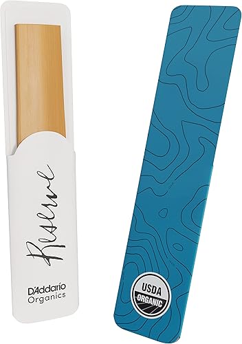 Miniatura 13 de D'Addario Organic Reserve - Cañas para clarinete – Cañas para clarinete – Selladas individualmente – Fuerza 3.0+, paquete de 5