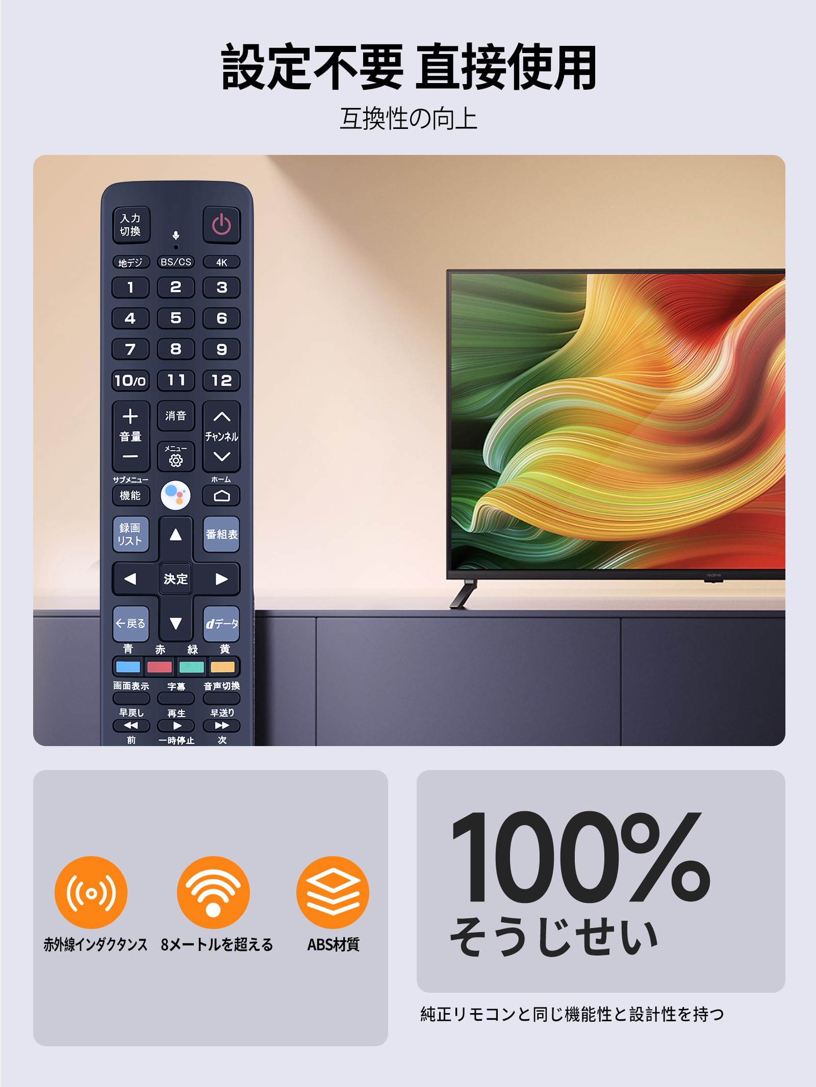 液晶テレビ 本体 リモコン付き Amazon | SHZ RMT-TX100J 代用テレビリモコン 互換 ソニー液晶