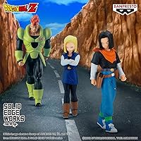 Vista 2 de Banpresto - Dragon Ball Z - Android 17, figura de Bandai Spirits Solid Edge Works