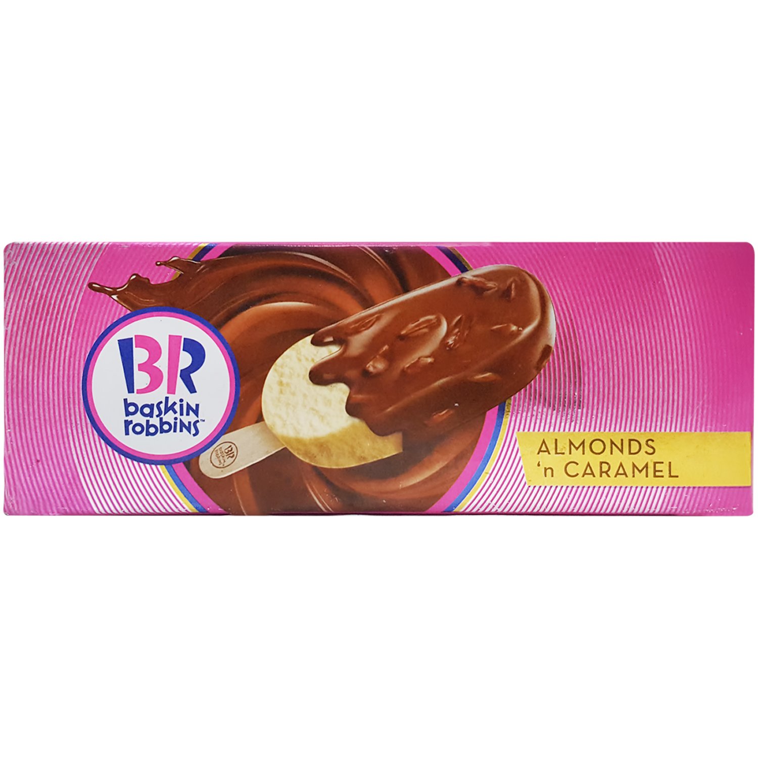 Baskin Robbins Ice Cream Almond and Caramel, 1 Piece Carton Amazon