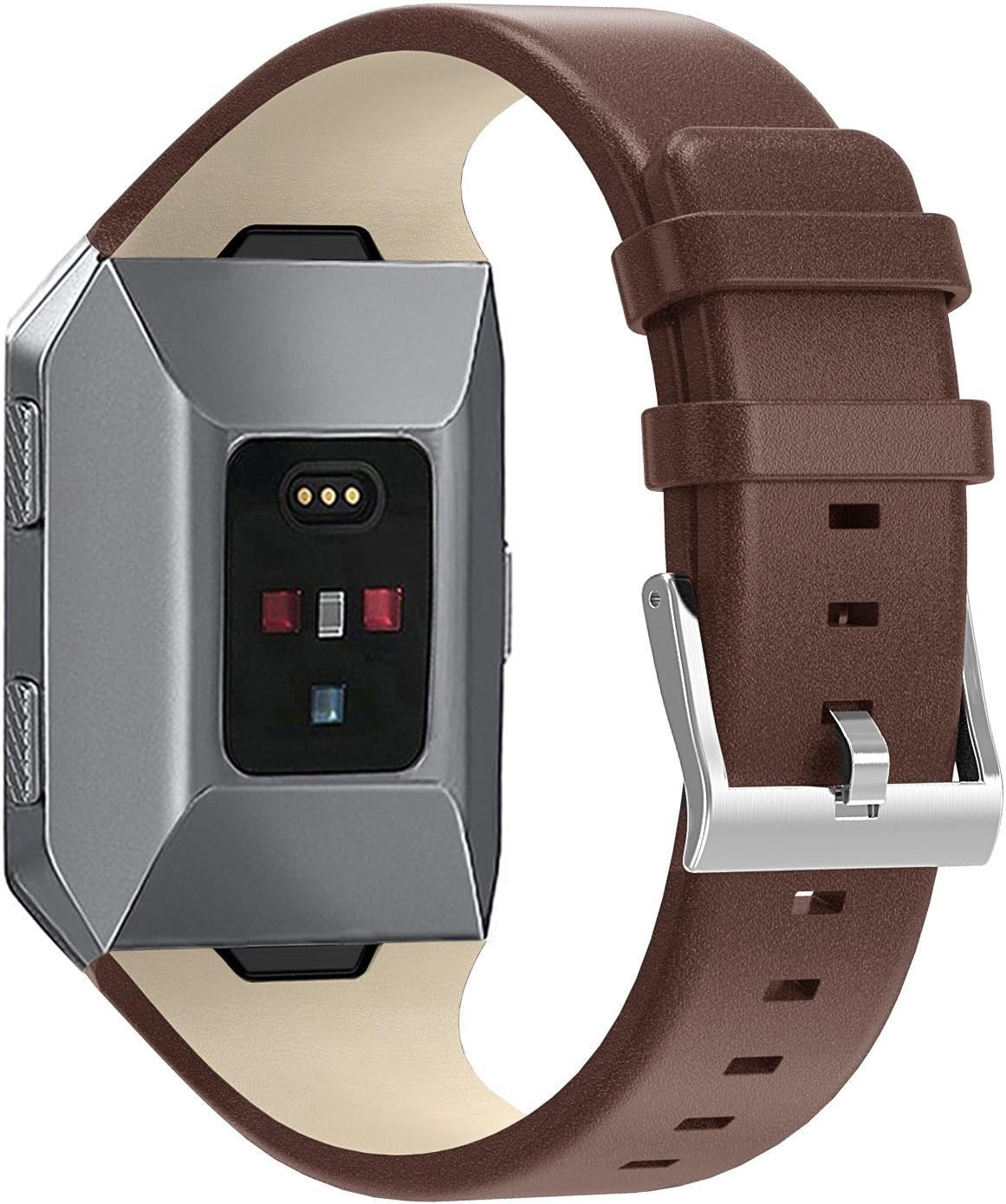 somoder For Fitbit Ionic Bands, Genuine Leather Replacement