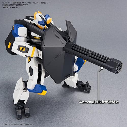 Miniatura 3 de HG Boundary Battlers - Juego de armas de 2 172 escala de plástico codificado por colores modelo 2654294