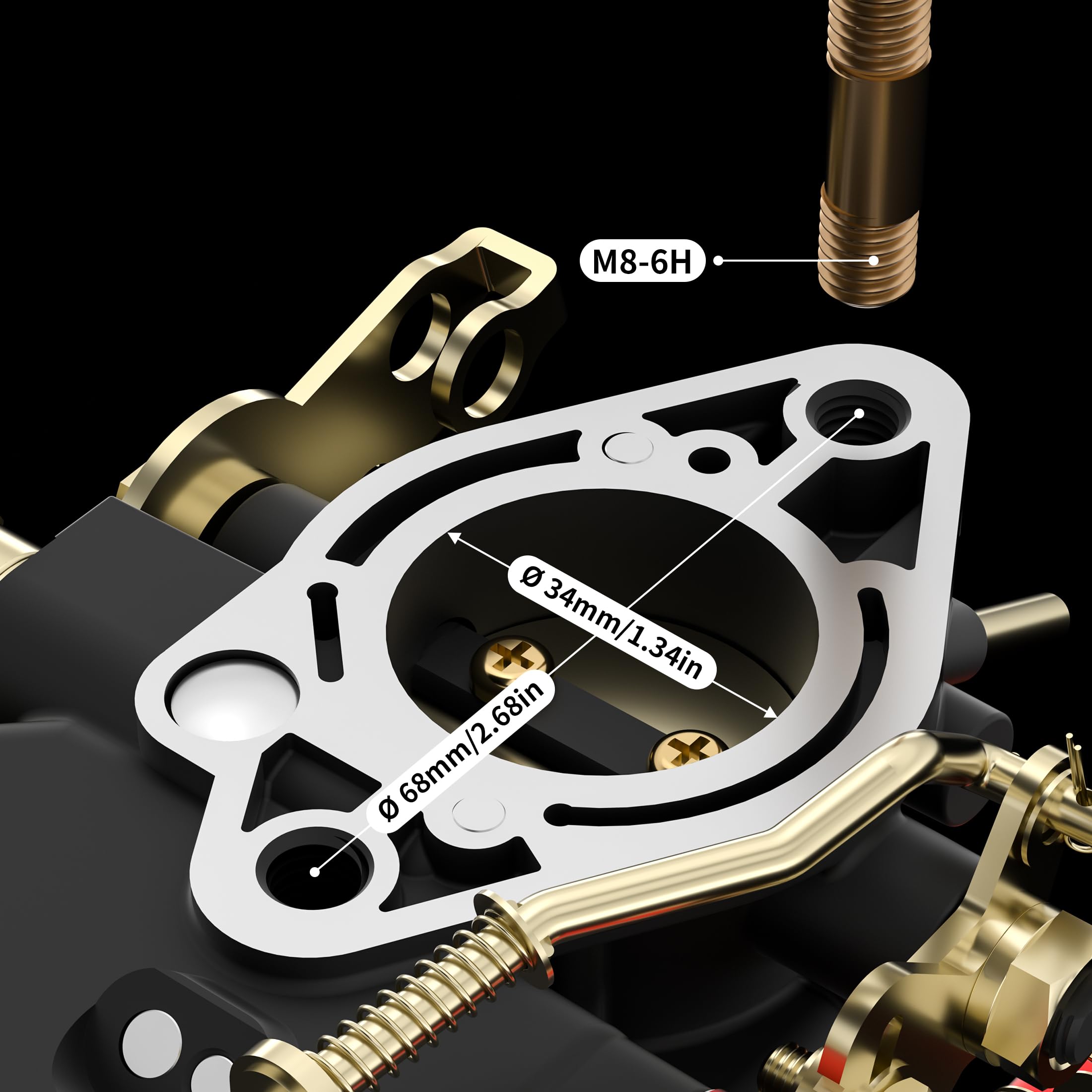 vintage an・an no.34 Amazon.com: maXpeedingrods 34 PICT-3 Carburetor 113129031K
