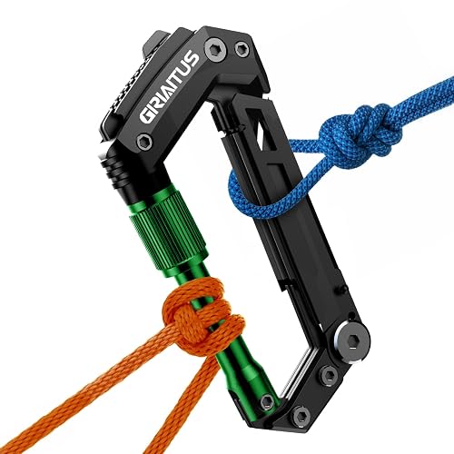 GIRIAITUS Carabiner Multitool Green