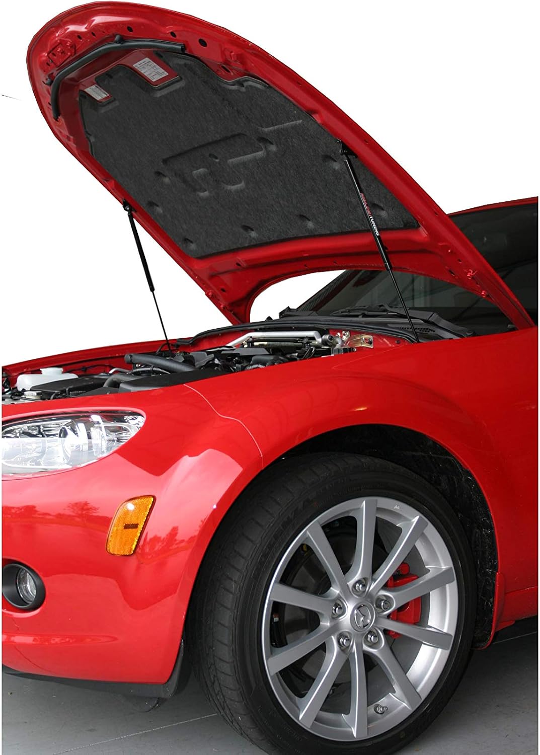 Redline Tuning 21-26005-03 Hood Quicklift Elite System Compatible with Mazda MX 5 Miata (2006-2015 Stainless Steel Struts)