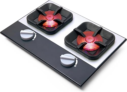 Miniatura 9 de Hape E3177 Cocina de Juego Deluxe con Microondas, Cafetera, Refrigerador, Horno, Placa con Sartén Diversión con Muchos Accesorios, a partir de 3