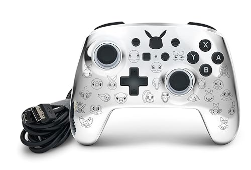 Miniatura 8 de PowerA Enhanced Wired Controller for Nintendo Switch - Pikachu Black & Silver