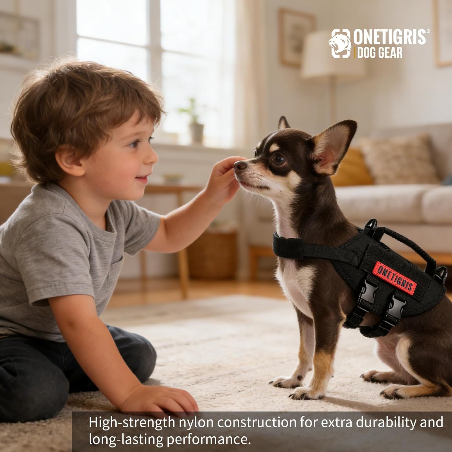 Puppy Harness, Small Dog Harness with Handle, No-Pull Pet Harness for Small Dog Cat(XXS)