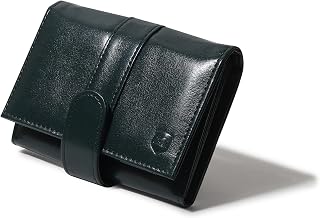 SAMTROH Envelope Closer Vegan Leather Wallet for Women I 3 Compartments I 2 Card Slots & Zipper Pocket I 1 Id Card Slots &... Price In India