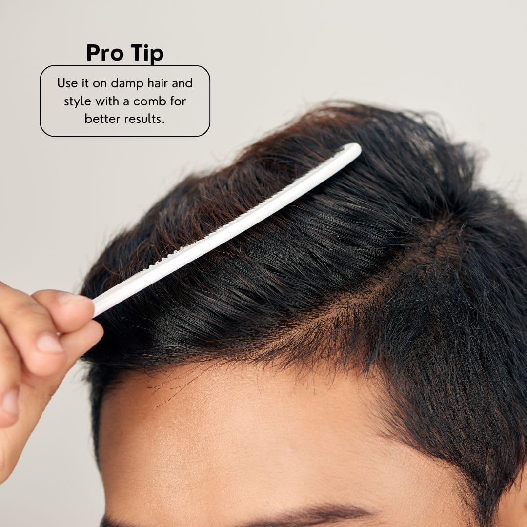 Rolda White Molding Hair Cream for Men - Curl-Defining Hair Styling Cream with Medium-Strong Hold, Natural Finish & Medium Shine - Moisturizing & Anti-Frizz Formula - Alcohol & Paraben-Free (35.2 oz)