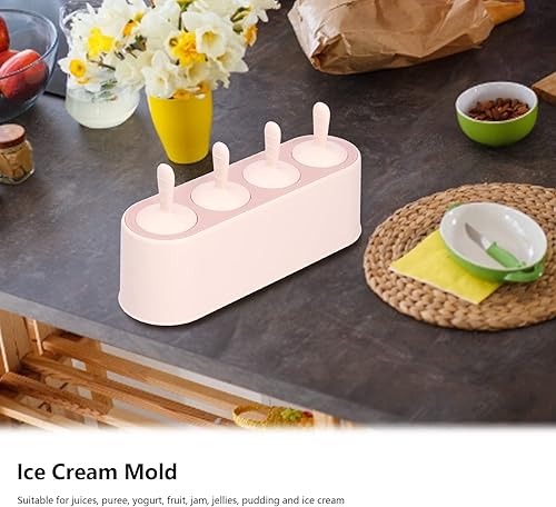 Miniatura 5 de Molde de paletas de marioneta, molde de silicona duradero y reutilizable de grado alimenticio, herramientas de bricolaje para el hogar y la cocina