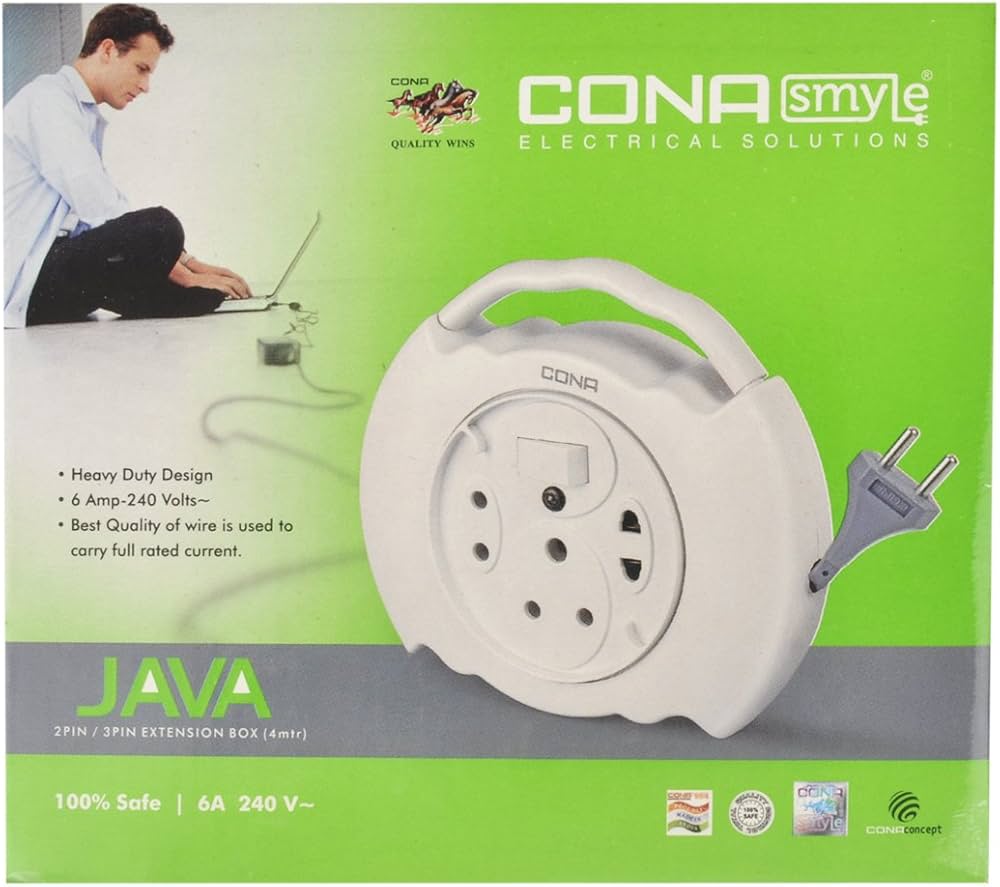 2022 Leaf Vibrance Multi-Sport 新品未開封ボックス Cona Smyle Java FB2725 2-Pin Extension Box with 4m Wire (White