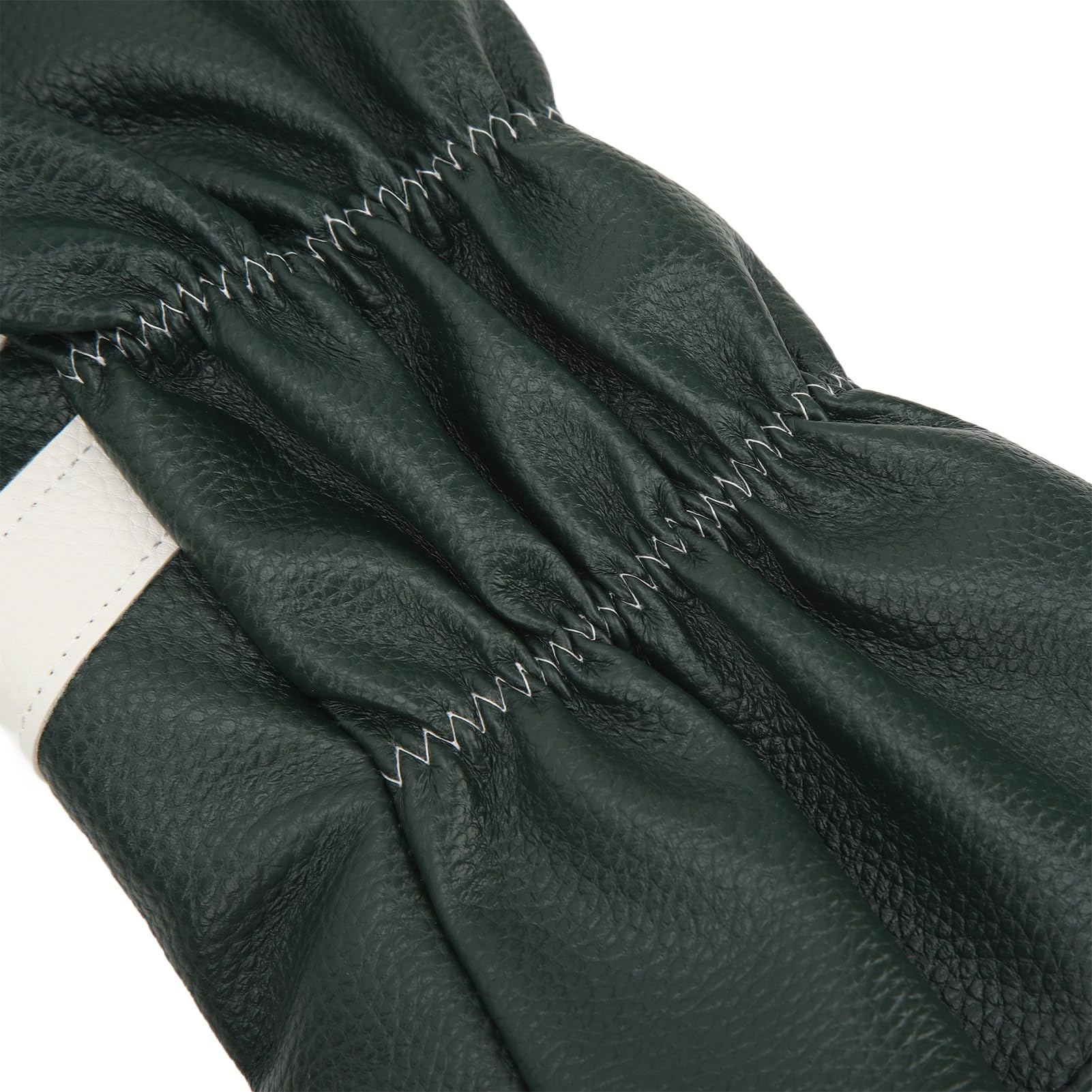 Copricapo per club, 3 pezzi Copri testa per driver in PU Protezione per club Etichetta girevole antipolvere ibrida in legno Fairway per sport da golf all'aperto