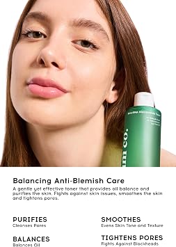 Cream Co. Akne & Siyah Nokta Karşıtı Gözenek Sıkılaştırıcı BHA/PHA Niacinamide Salisilik Asit Tonik 200 ml