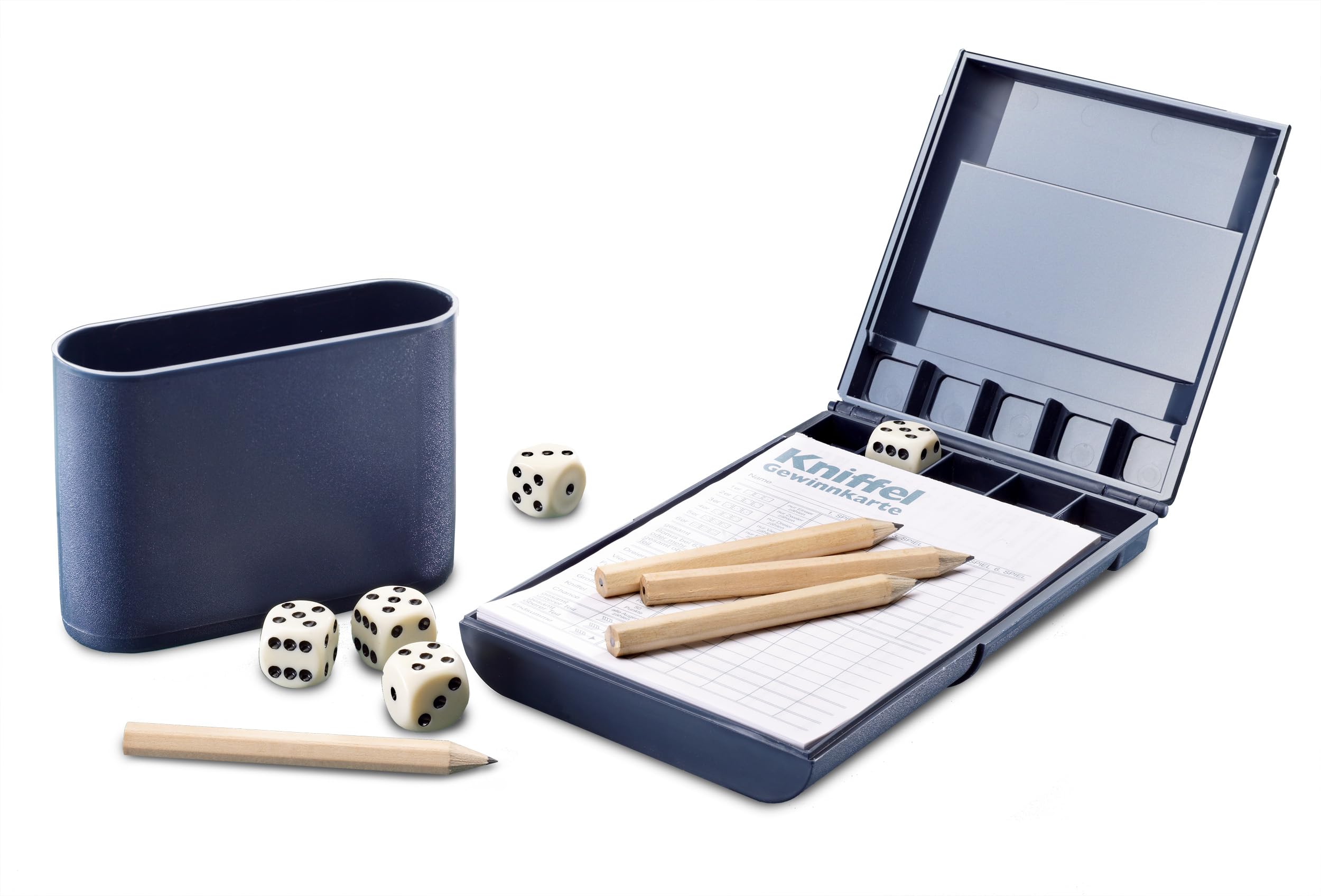 Schmidt Spiele 49091 - Yahtzee da Viaggio, con Blocco aggiuntivo [Importato dalla Germania]