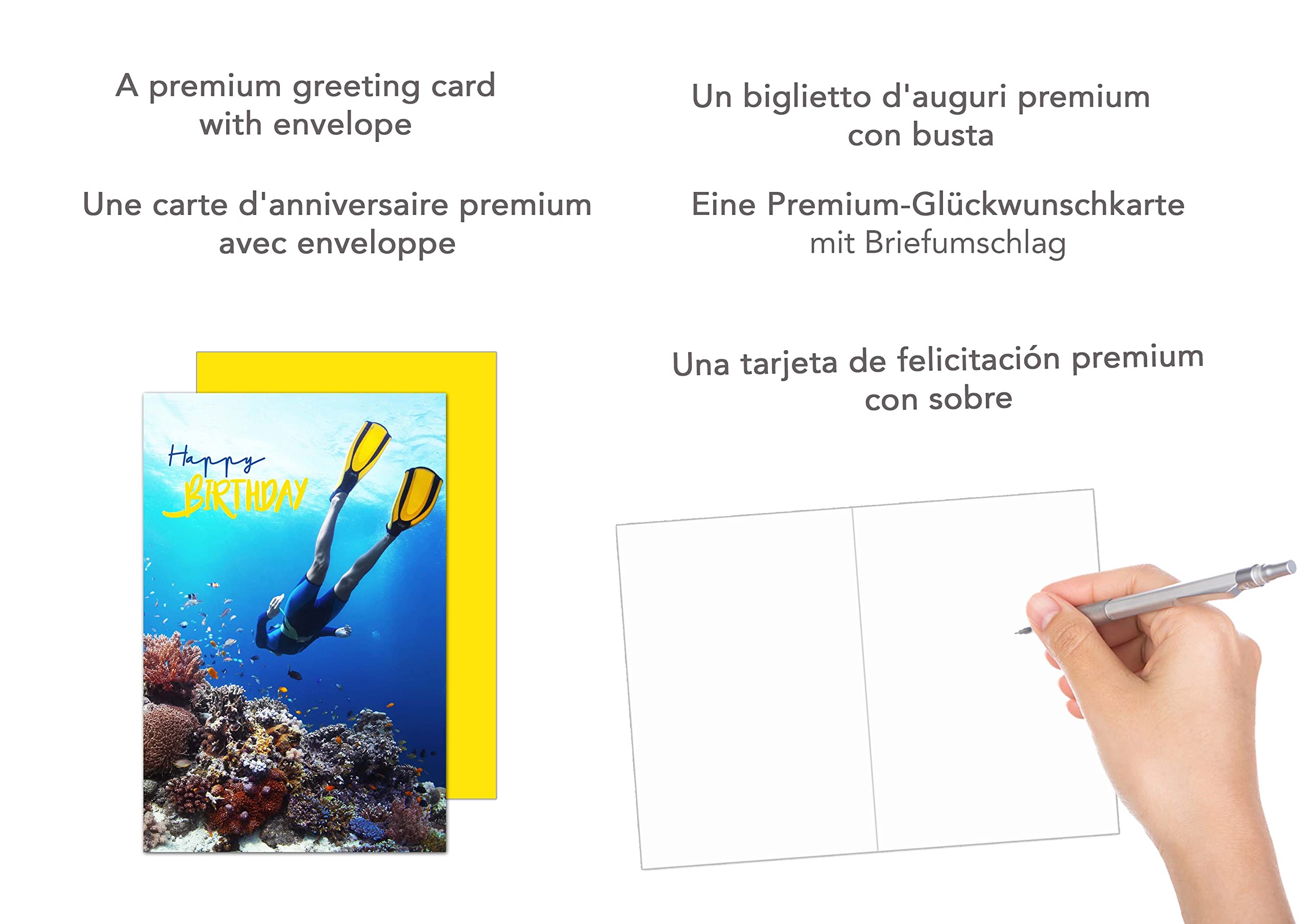 Edition Seidel G3399 SW023 Carte D'anniversaire Avec Enveloppe De