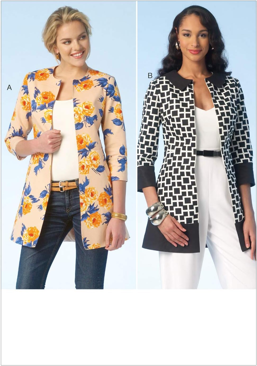 Kwik Sew Patterns K4104 OS,Misses Jackets, S-M-L, Sizes in One Envelope (XS-XL)