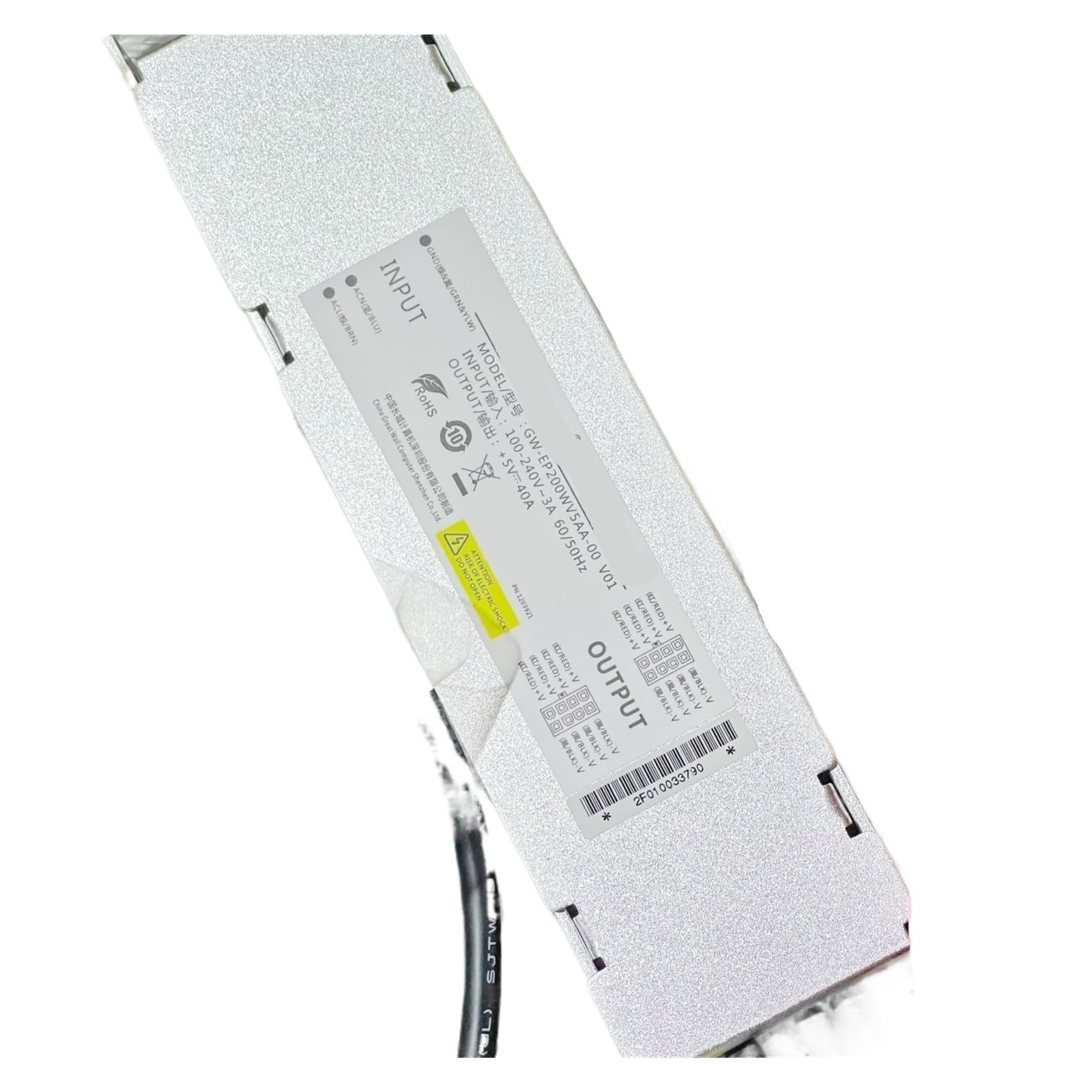 TSCFHGQI GW-EP200WV5AA 200W Server Power Supply