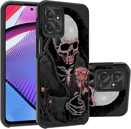 Miniatura 1 de Funda diseñada para Motorola Moto G Power 5G 2023 no para la versión 2022, funda protectora híbrida de policarbonato duro y silicona suave de doble