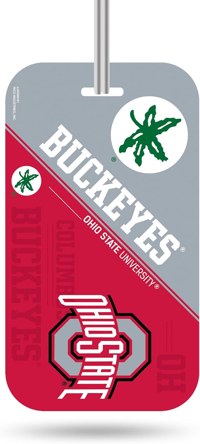 NCAA Plastic Team Luggage Tag