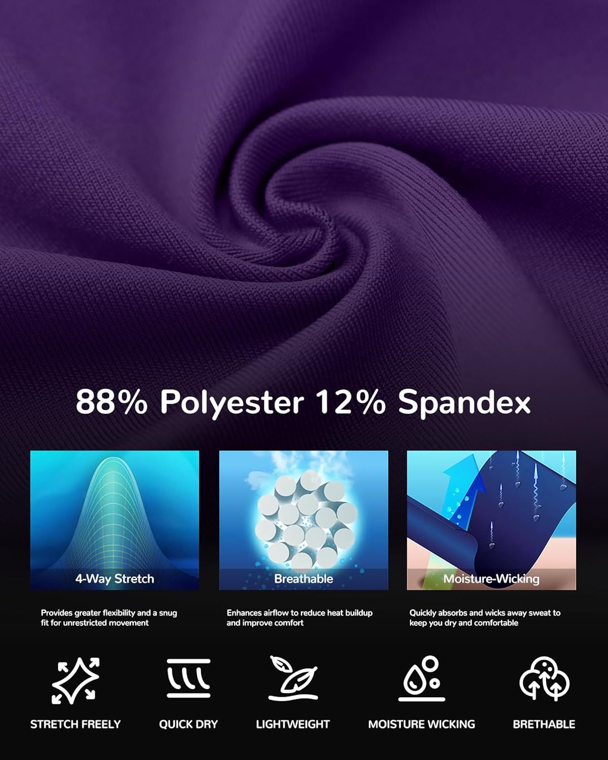 Moozava Youth Sleeveless Compression Shirt Boys Athletic Tank Tops Kids Basketball Football Undershirt - Image 6