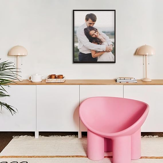 Custom Diamond Art Painting Kits for Adults Personalized Diamond Art Painting Personalized Diamonds Art with Name Photo Customized Home Decor
