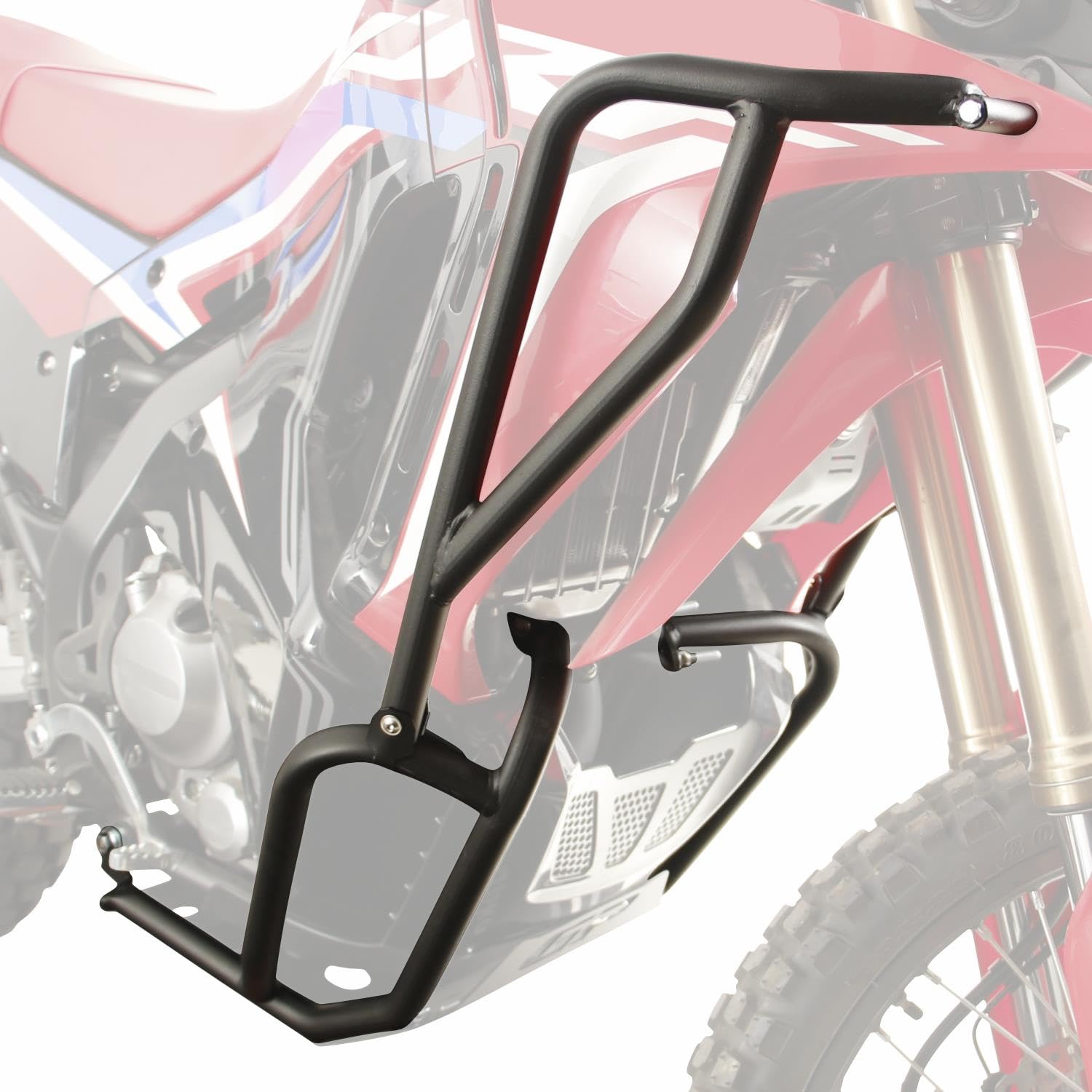 GP Kompozit Osłona silnika Crash Bar ochrona czarny pełny zestaw