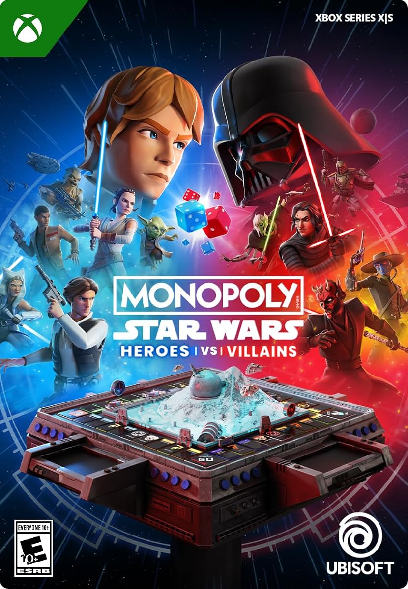 Monopolio: Héroes vs. Villanos de Star Wars | Edición estándar | Código digital Xbox Series X|S